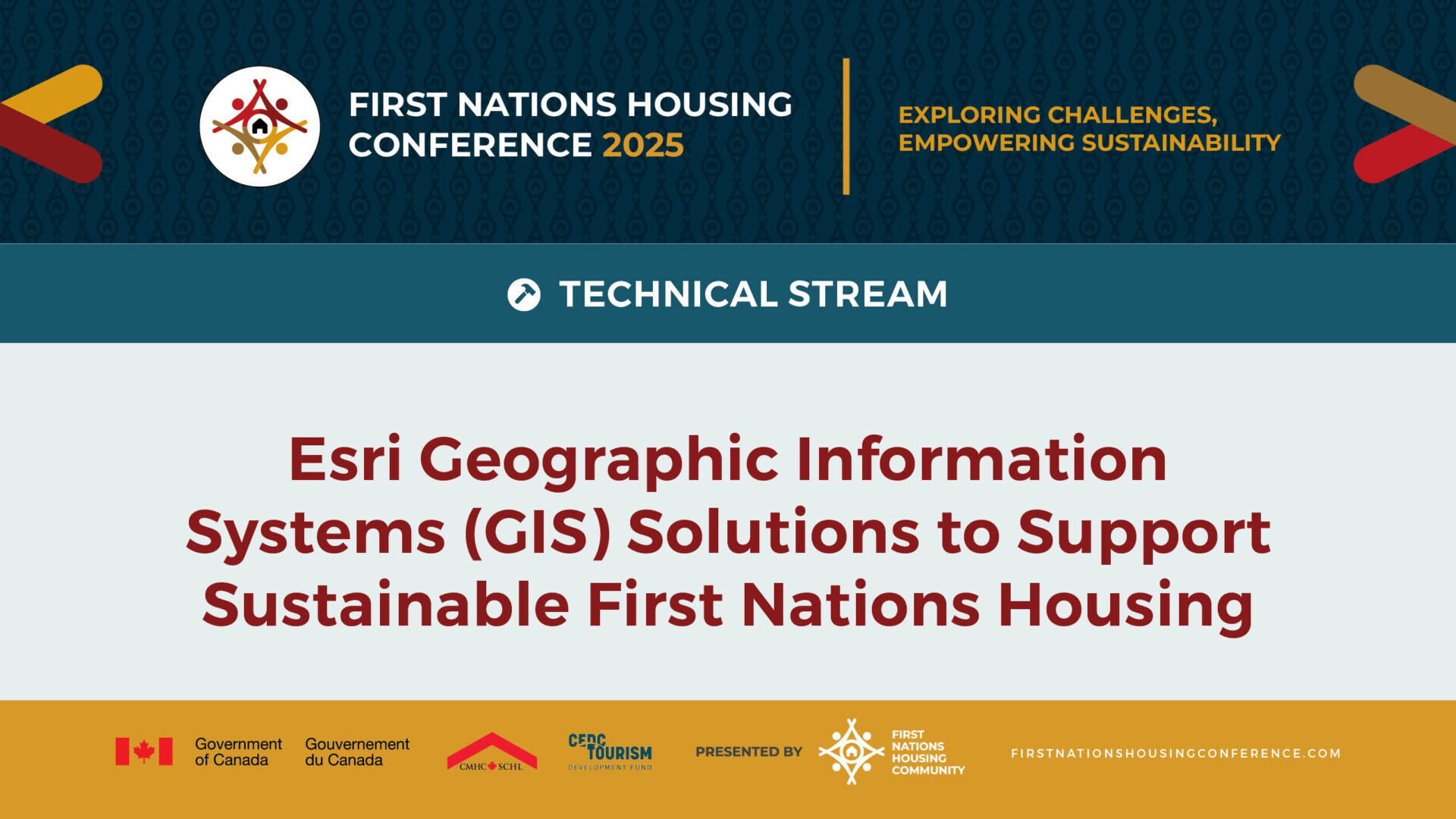 Esri Geographic Information Systems (GIS) Solutions to Support Sustainable First Nations Housing