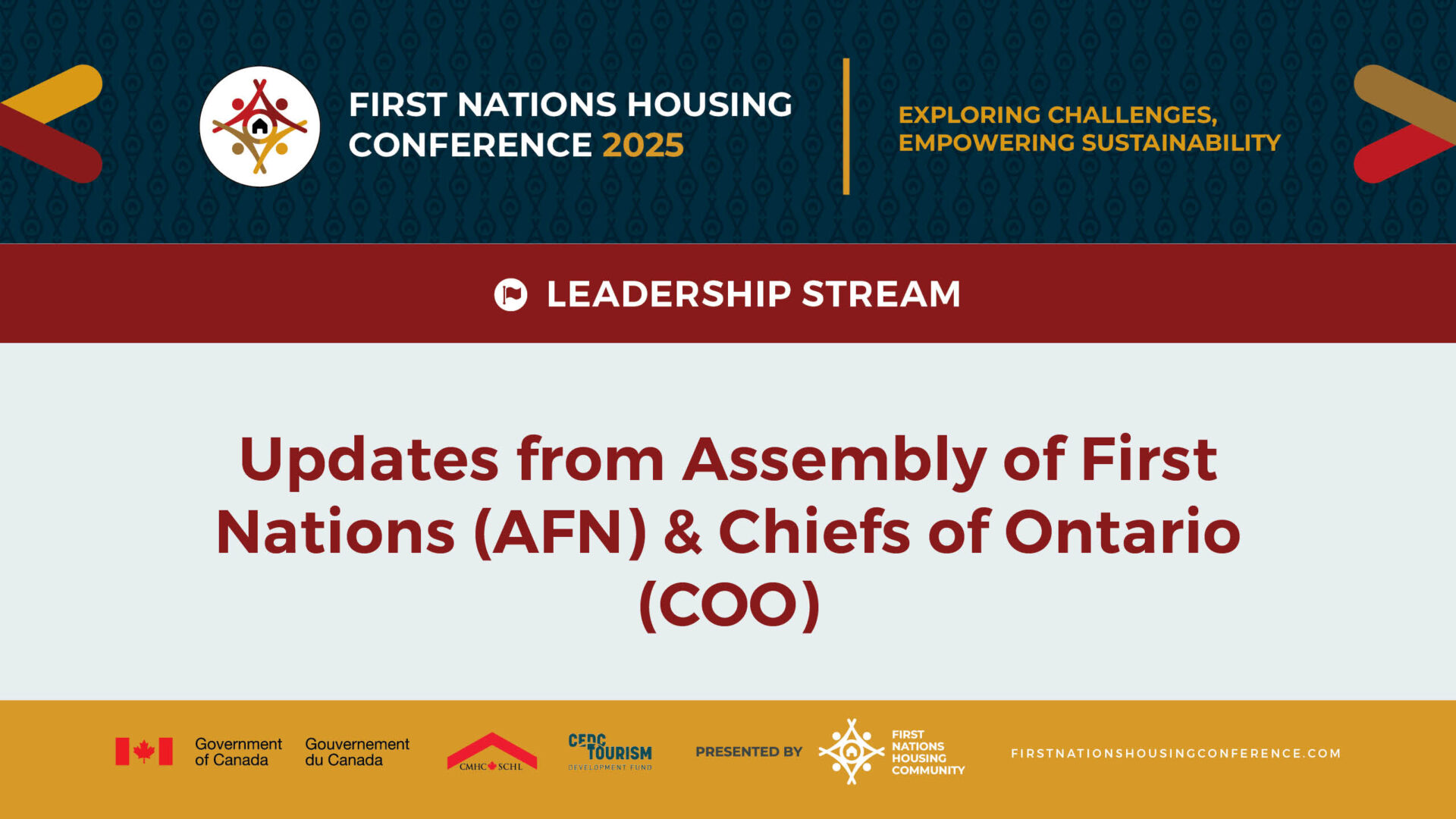 Updates from Assembly of First Nations (AFN) & Chiefs of Ontario (COO)