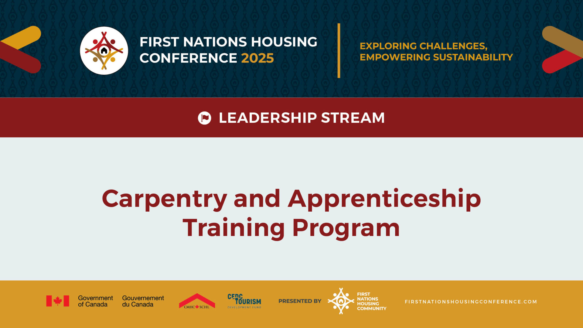 Carpentry and Apprenticeship Training Program